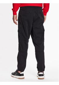 BOSS - Boss Spodnie materiałowe Sisla2 Cargo Ds 50489111 Czarny Regular Fit. Kolor: czarny. Materiał: bawełna #5