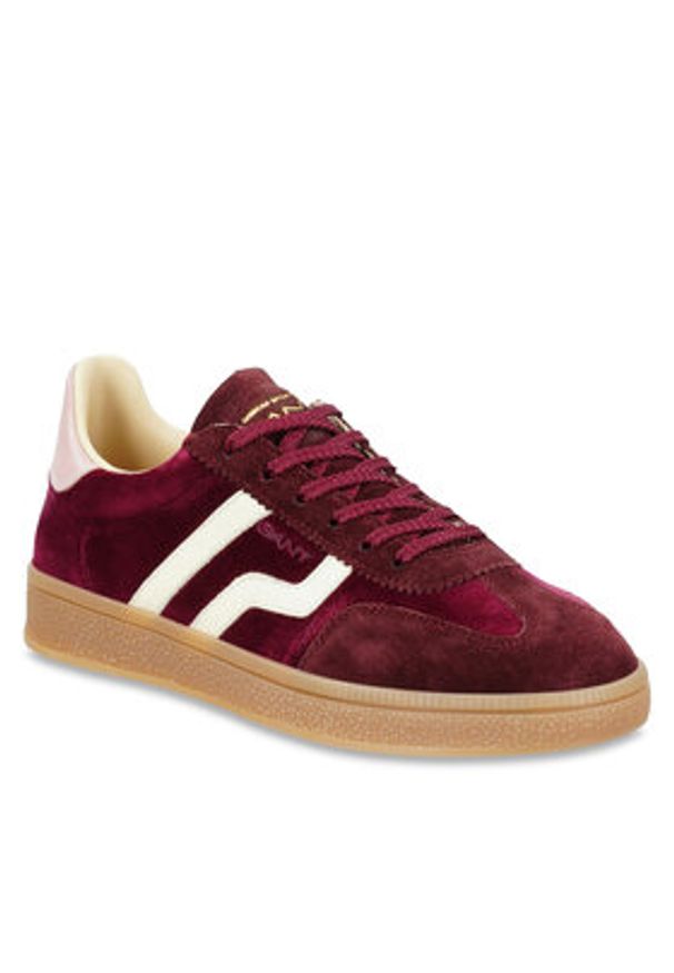 GANT - Gant Sneakersy 31533057 Bordowy. Kolor: czerwony. Materiał: materiał