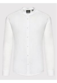Only & Sons Koszula Caiden 22019173 Biały Slim Fit. Kolor: biały. Materiał: bawełna