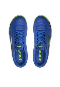 Joma Buty do piłki nożnej Toledo Jr Indoor TOJW2404IN Niebieski. Kolor: niebieski. Materiał: skóra #7
