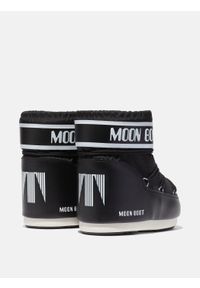 Śniegowce damskie Moon Boot ICON LOW NYLON. Kolor: czarny. Materiał: nylon