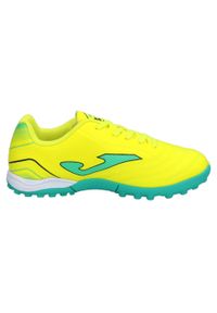 Joma - Buty Piłkarskie Toledo Ze Sztuczną Nawierzchnią Dla Dzieci I Niemowląt. Kolor: żółty. Sport: piłka nożna