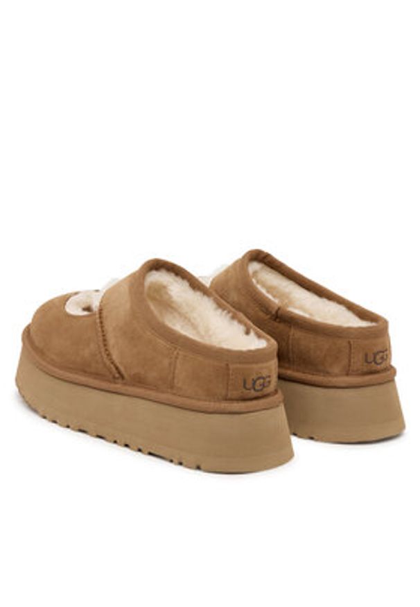 Ugg Śniegowce W Bea Mary Jane 1167612 Brązowy. Kolor: brązowy. Materiał: skóra