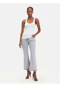JOOP! Top 10224385 Biały Slim Fit. Kolor: biały. Materiał: bawełna #4