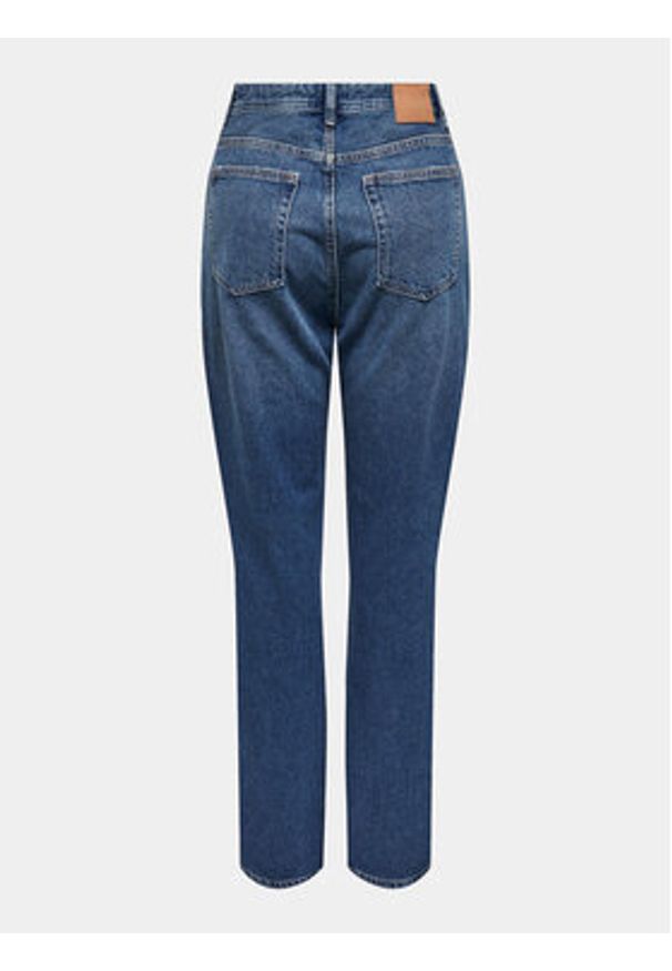 only - ONLY Jeansy Jaci 15296923 Niebieski Straight Fit. Kolor: niebieski