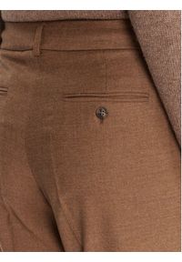 Weekend Max Mara Spodnie materiałowe Caldaia 2525136152 Brązowy Regular Fit. Kolor: brązowy. Materiał: wełna #3