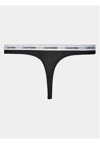 Calvin Klein Underwear Komplet 3 par stringów 000QD5209E Czarny. Kolor: czarny. Materiał: bawełna #8