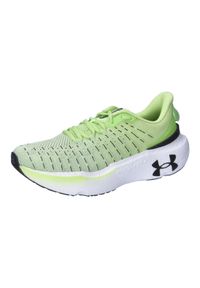 Buty do biegania Under Armour Infinite Elite. Kolor: zielony, czarny, wielokolorowy. Materiał: syntetyk. Sport: bieganie #1