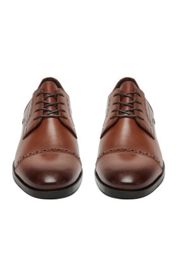 Lasocki Półbuty CEO-PALMER-02 MI08 Brązowy. Kolor: brązowy. Materiał: skóra