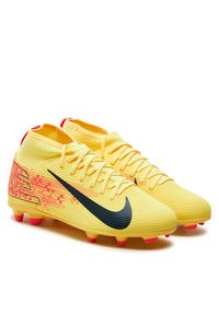 Nike Buty do piłki nożnej HF6283 800 Żółty. Kolor: żółty. Materiał: skóra #6