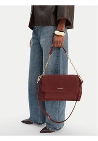 Gino Rossi - GINO ROSSI Torebka EO-LA224-19145 Bordowy. Kolor: czerwony. Materiał: zamszowe, skórzane #2