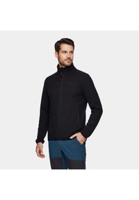Bluza turystyczna polarowa męska Alpinus Dettifoss. Kolor: czarny. Materiał: polar. Sport: turystyka piesza #1