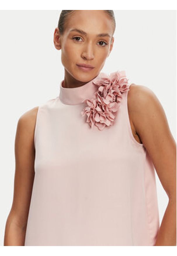 Tatuum Bluzka Floriana T2507.050 Beżowy Regular Fit. Kolor: beżowy. Materiał: syntetyk