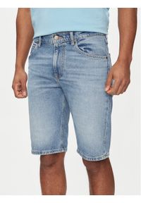 Lee Szorty jeansowe 5 Pocket 112349329 Niebieski Regular Fit. Kolor: niebieski. Materiał: bawełna #1