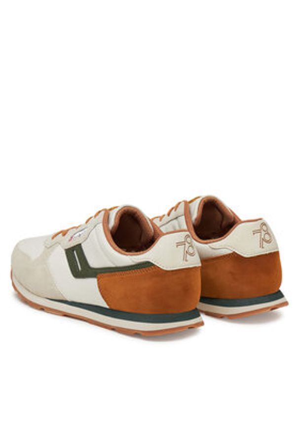 Bugatti Sneakersy 321-ASH01-5500 Écru. Materiał: skóra