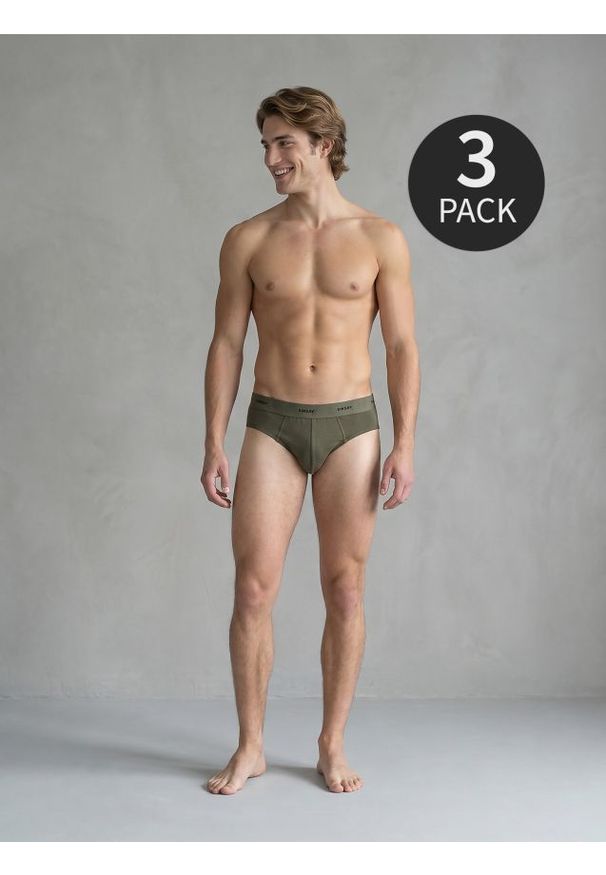 Sinsay - Bawełniane majtki slipy 3 pack - wielobarwny. Materiał: bawełna