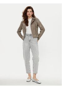 Vero Moda Jeansy Tessa 10308860 Szary Mom Fit. Kolor: szary
