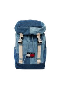 Tommy Jeans Plecak Tjm Denim Patchwork Backpack AM0AM14268 Niebieski. Kolor: niebieski. Materiał: materiał #4