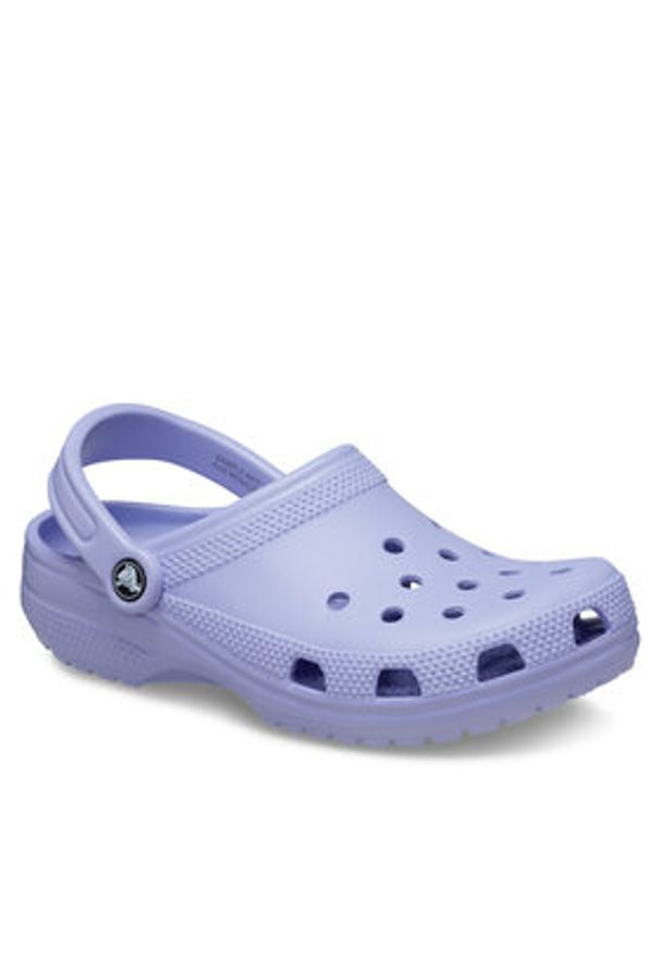 Crocs Klapki Classic 10001 Fioletowy. Kolor: fioletowy