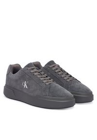 Calvin Klein Sneakersy Chunky Laceup Su YM0YM01453 Szary. Kolor: szary. Materiał: zamsz, skóra #2