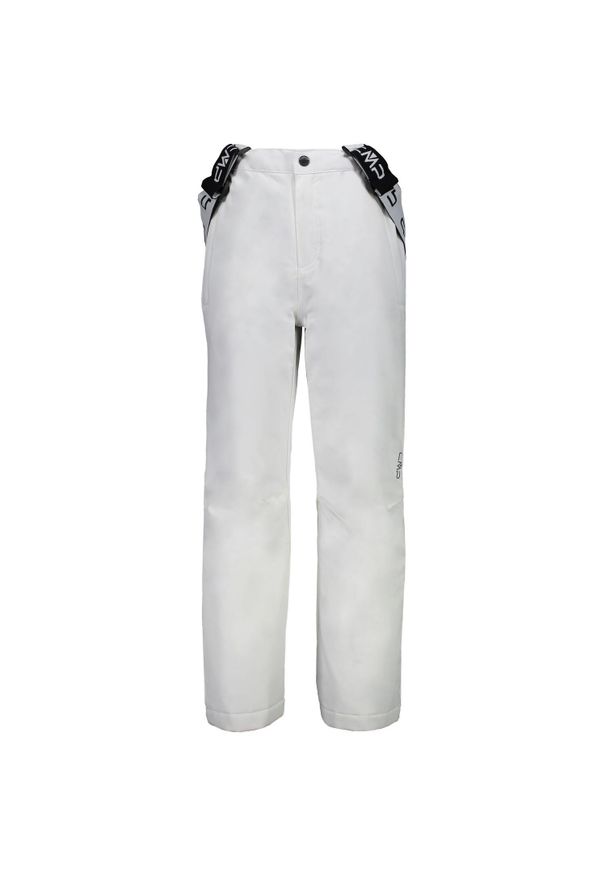 Spodnie dziecięce narciarskie CMP 3W15994. Kolor: biały. Sezon: zima. Sport: narciarstwo