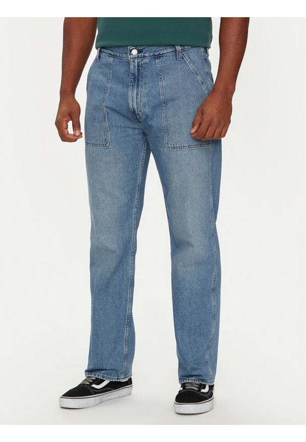 Levi's® Jeansy 555™ A9234-0001 Niebieski Loose Fit. Kolor: niebieski