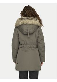 only - ONLY Parka New Priska 15300627 Szary Regular Fit. Kolor: szary. Materiał: syntetyk #5