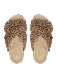 Inuikii Klapki Woven Stones Platform 1004.005.0043 Beżowy. Kolor: beżowy. Materiał: materiał. Obcas: na platformie #4