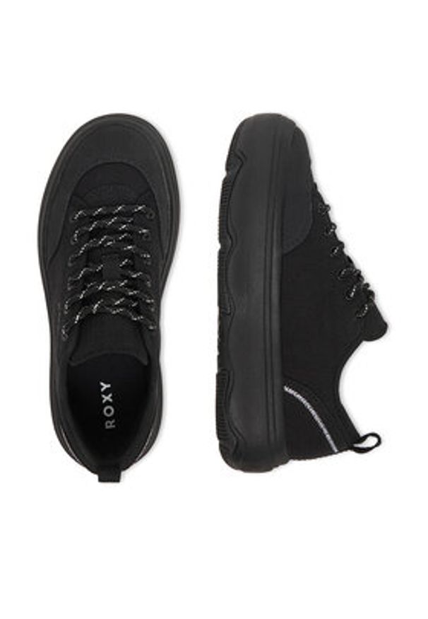 Roxy Sneakersy CEOB-V12-1222 Czarny. Kolor: czarny. Materiał: materiał