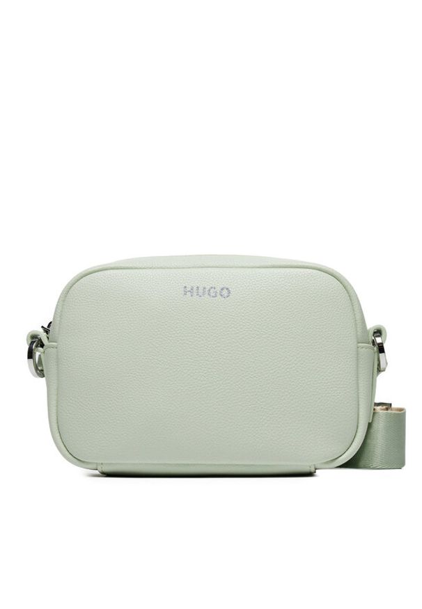 Hugo Torebka Bel Crossbody W.L. 50490172 Zielony. Kolor: zielony. Materiał: skórzane