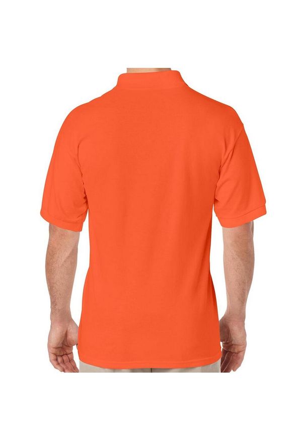 GILDAN - Koszulka Polo Dla Dorosłych Unisex DryBlend. Typ kołnierza: polo. Kolor: pomarańczowy, wielokolorowy, żółty