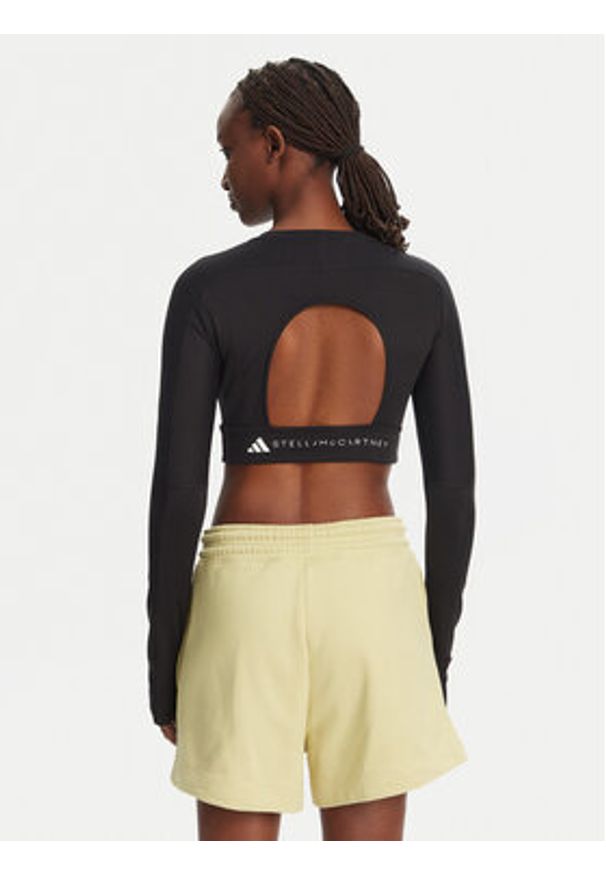 Adidas by Stella McCartney - adidas by Stella McCartney Koszulka techniczna TrueStrength IW3859 Czarny Slim Fit. Kolor: czarny. Materiał: syntetyk