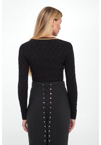 Elisabetta Franchi - Sweter/kardigan damski zapinany na zamek ELISABETTA FRANCHI #3