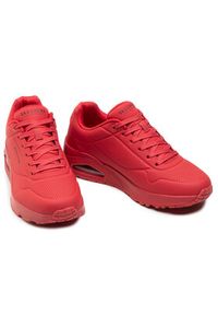 skechers - Skechers Sneakersy Uno Stand On Air 52458/RED Czerwony. Kolor: czerwony. Materiał: skóra #6