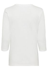 Olsen Bluzka 11104495 Biały Regular Fit. Kolor: biały. Materiał: bawełna #2