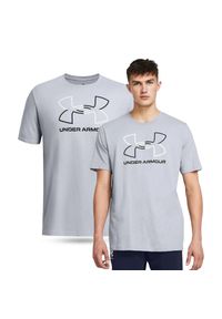 Koszulka fitness męska Under Armour Meridian z krótkim rękawem. Kolor: szary, wielokolorowy, czarny. Długość rękawa: krótki rękaw. Długość: krótkie. Sport: bieganie, fitness #1