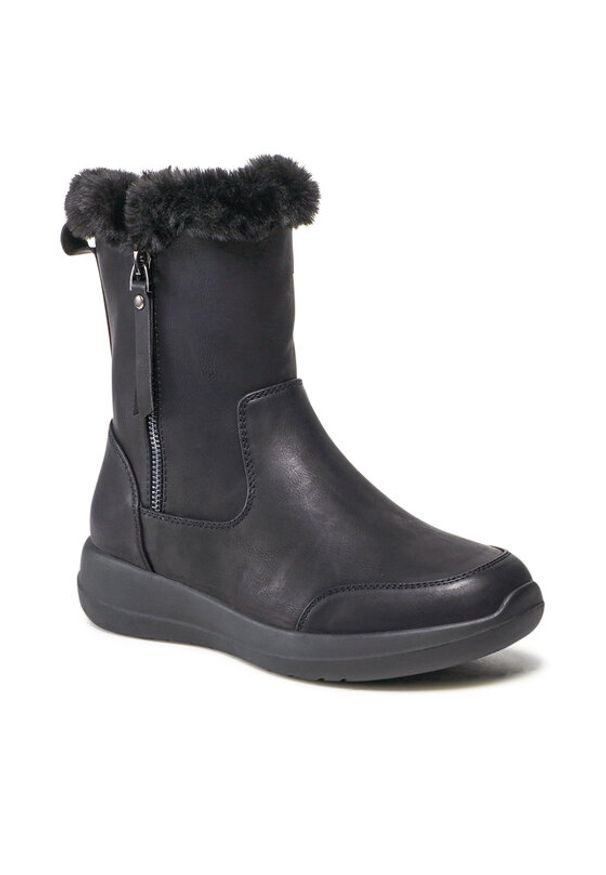 Clara Barson Botki WS6010-03 Czarny. Kolor: czarny. Materiał: skóra