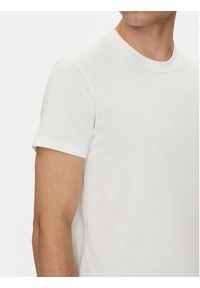 AMI PARIS T-Shirt BFUTS035.724 Biały Regular Fit. Kolor: biały. Materiał: bawełna