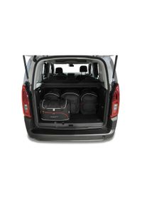 KJUST - Torby Do Bagażnika Toyota Proace City Verso 2019+ 5Szt Kjust. Kolor: czarny. Styl: sportowy #1