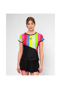 BIDI BADU - Damski tank top Bidi Badu New York. Kolor: czarny, wielokolorowy. Długość rękawa: bez rękawów. Sport: tenis #1