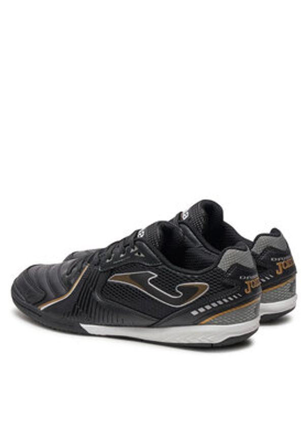 Joma Buty do piłki nożnej Dribling Indoor DRIW2401IN Czarny. Kolor: czarny. Materiał: mesh, materiał