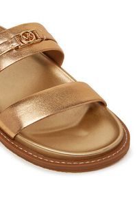 MICHAEL Michael Kors Klapki Mandy 40S5MAFS1M Złoty. Kolor: złoty. Materiał: skóra #6