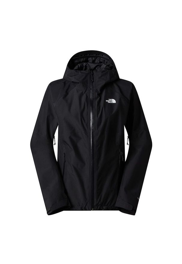 Kurtka damska The North Face Diablo Dynamic Zip-In 0A8DZ6JK31 - czarna. Kolor: czarny. Materiał: poliester, softshell. Styl: klasyczny. Sport: turystyka piesza, wspinaczka