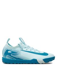 Nike Buty do piłki nożnej FQ8284 400 Błękitny. Kolor: niebieski. Materiał: skóra #1