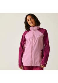 Regatta - Wodoodporna powłoka damska Bosfield. Kolor: fioletowy. Materiał: materiał. Sport: turystyka piesza #1