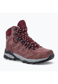 Buty trekkingowe damskie Jack Wolfskin Refugio Prime Texapore Mid. Kolor: czerwony. Styl: sportowy