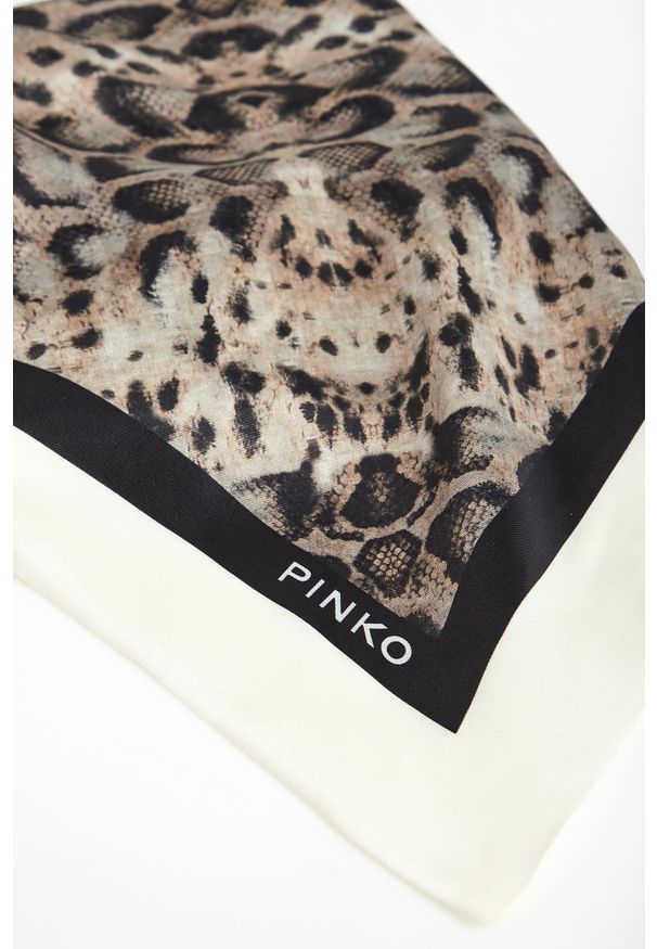 Pinko - Chusta damska z jedwabiem Swing PINKO. Materiał: jedwab