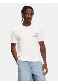 Quiksilver T-Shirt Palm Lines Ss EQYZT08057 Biały. Kolor: biały. Materiał: bawełna #1