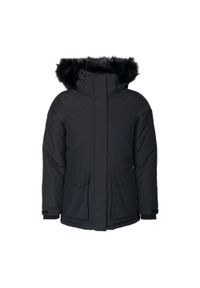 Kurtka turystyczna damska CMP Parka Zip Hood przeciwdeszczowa. Kolor: czarny