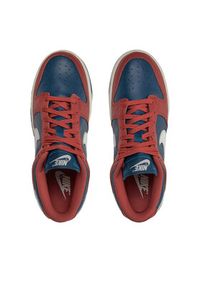 Nike Sneakersy Dunk Low DD1503 602 Czerwony. Kolor: czerwony. Materiał: skóra